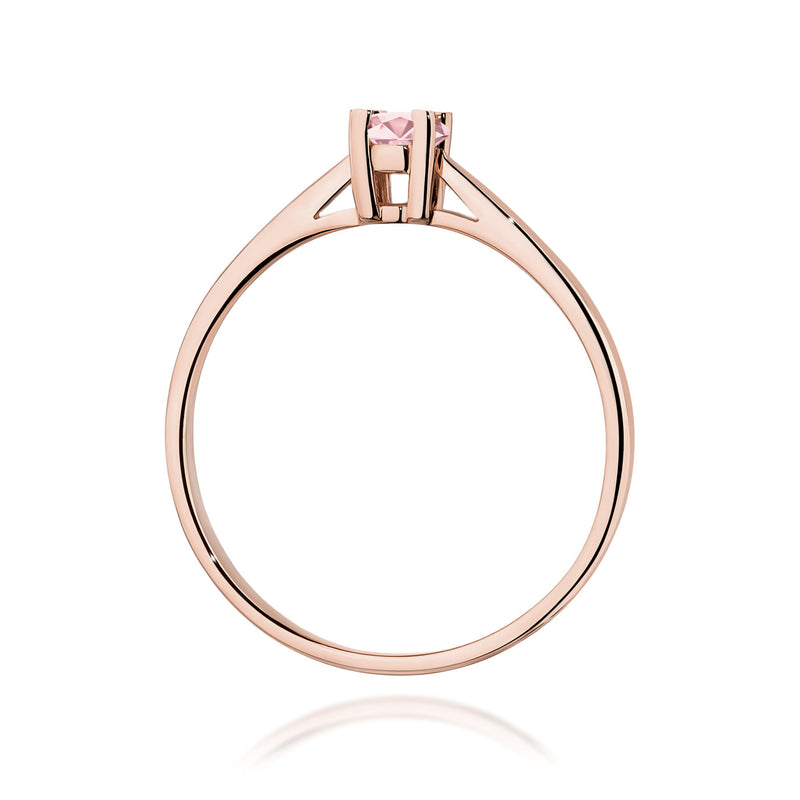 Inel Aur 14K cu Diamant de Laborator 0.15 ct, imaginea 7 din 12