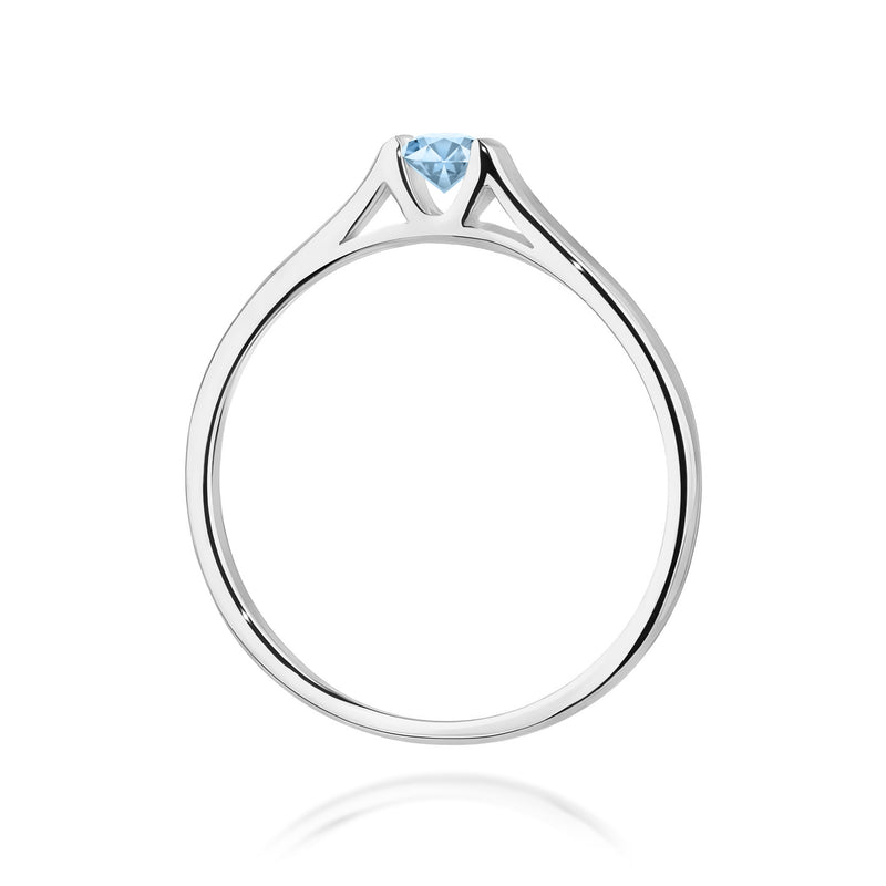Inel Aur 14K cu Diamant de Laborator 0.15 ct, imaginea 11 din 12