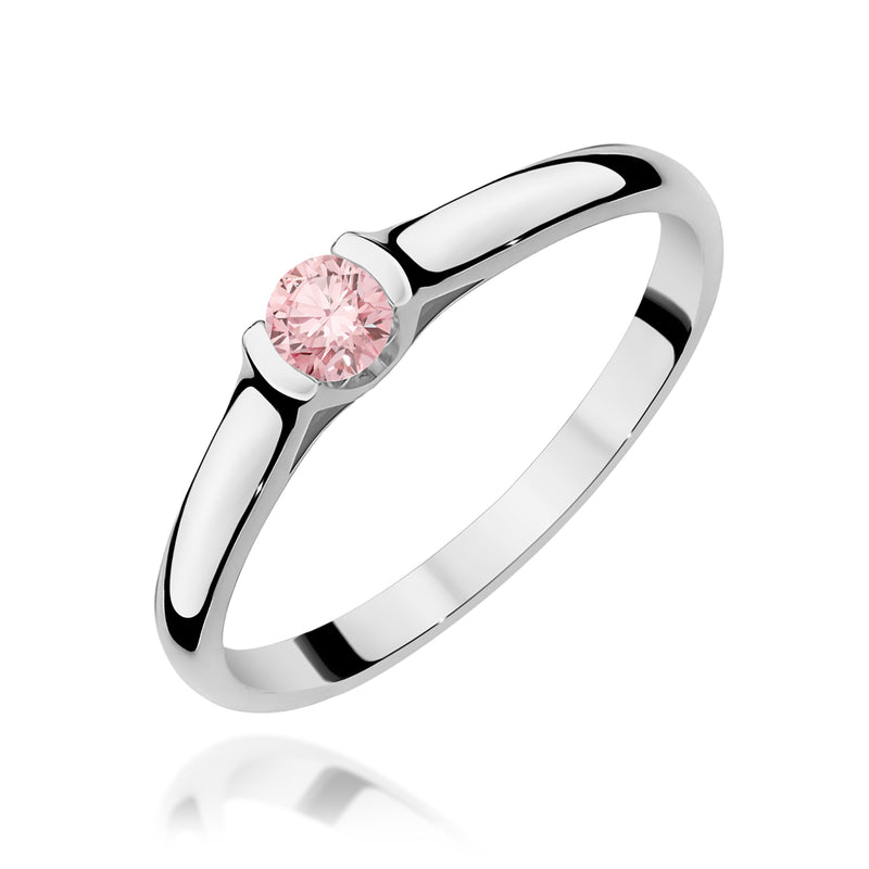 Inel Aur 14K cu Diamant de Laborator 0.15 ct, imaginea 9 din 12