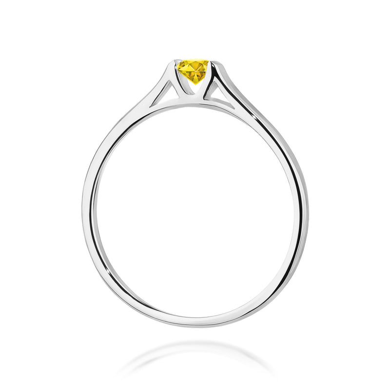 Inel Aur 14K cu Diamant de Laborator 0.15 ct, imaginea 11 din 12