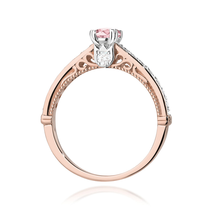 Inel Aur 14K cu Diamante de Laborator 0.56 ct, imaginea 7 din 12