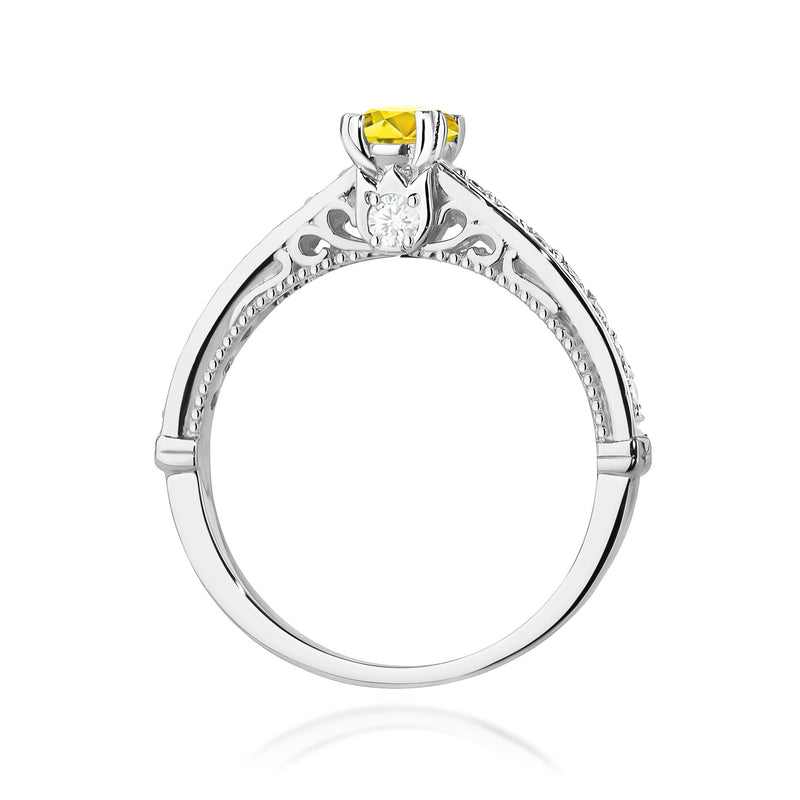 Inel Aur 14K cu Diamante de Laborator 0.56 ct, imaginea 11 din 12