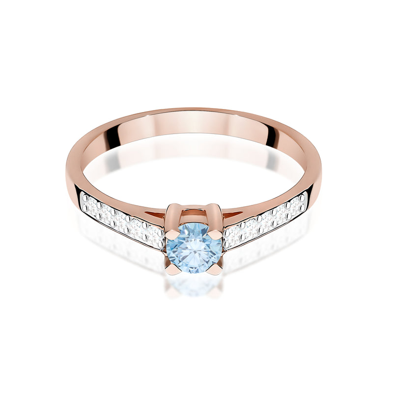 Inel Aur 14K cu Diamante de Laborator 0.45 ct, imaginea 6 din 12