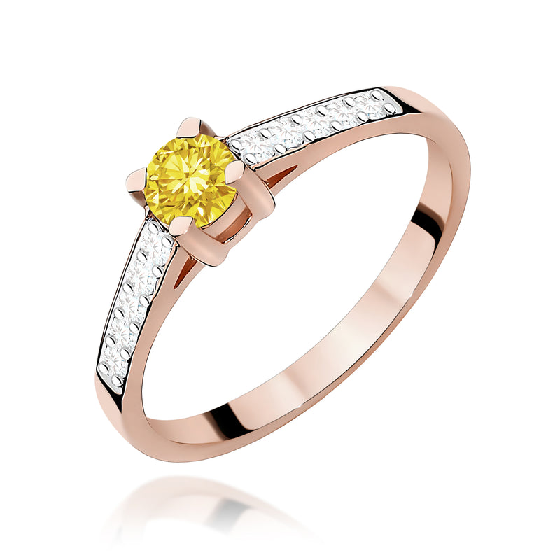 Inel Aur 14K cu Diamante de Laborator 0.45 ct, imaginea 5 din 12