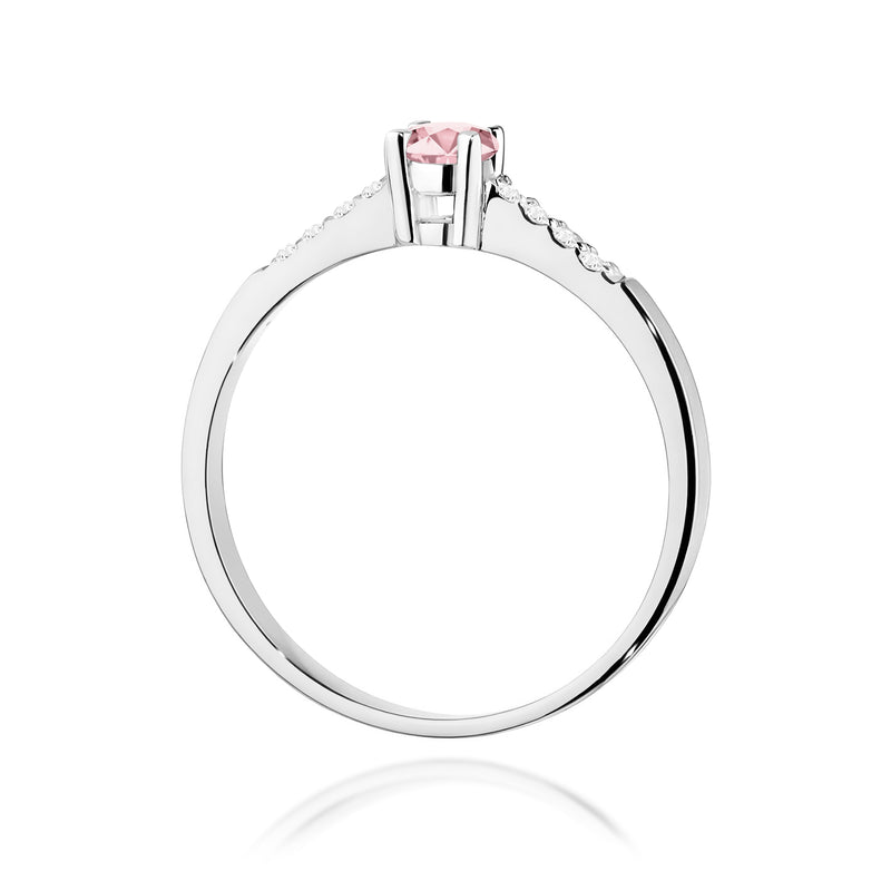 Inel Aur 9K cu Diamante de Laborator 0.22 ct, imaginea 7 din 8