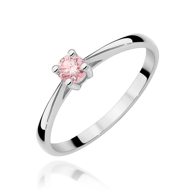 Inel Aur 9K cu Diamant de Laborator 0.15 ct, imaginea 5 din 8