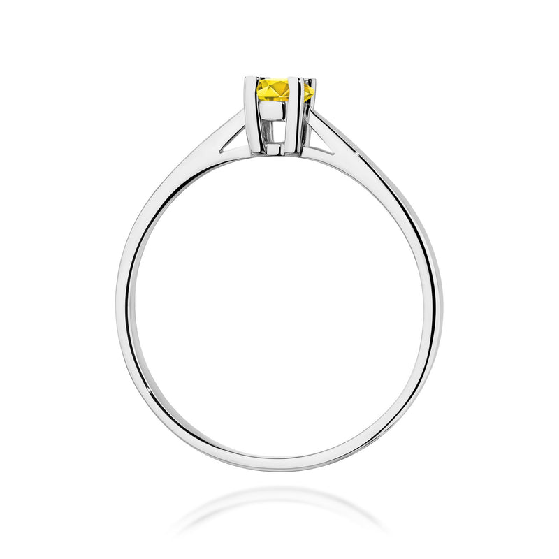 Inel Aur 9K cu Diamant de Laborator 0.15 ct, imaginea 7 din 8