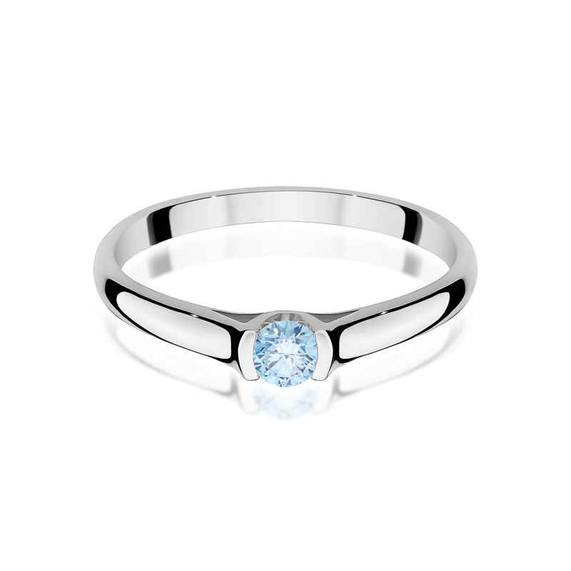Inel Aur 9K cu Diamant de Laborator 0.15 ct, imaginea 6 din 8