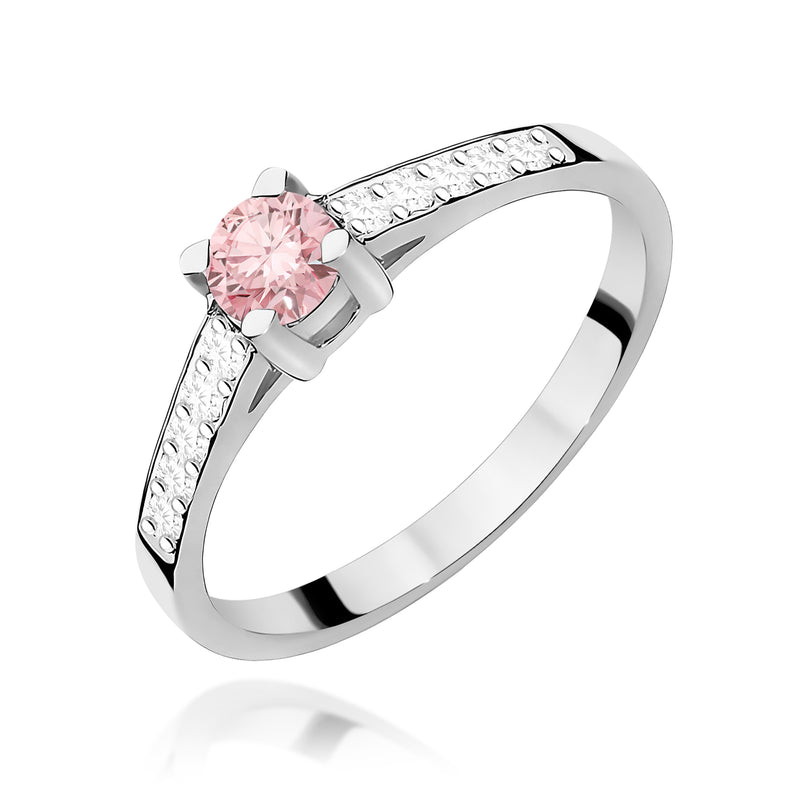 Inel Aur 9K cu Diamante de Laborator 0.45 ct, imaginea 5 din 8
