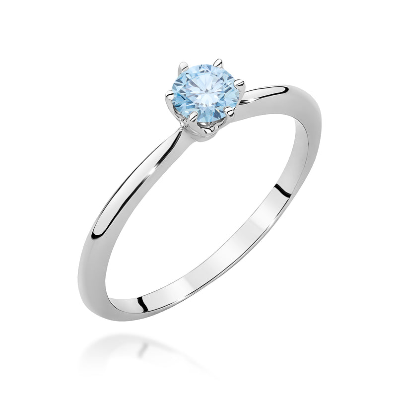 Inel Aur 14K cu Diamant de Laborator 0.50 ct, imaginea 9 din 12