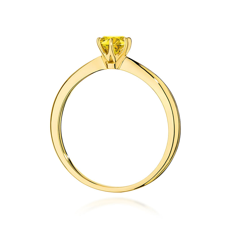 Inel Aur 14K cu Diamant de Laborator 0.50 ct, imaginea 3 din 12