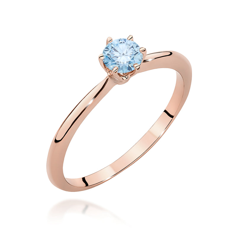 Inel Aur 9K cu Diamant de Laborator 0.50 ct, imaginea 5 din 12