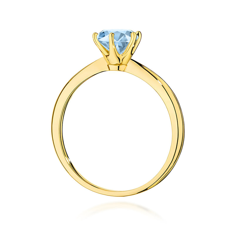 Inel Aur 9K cu Diamant de Laborator 1.00 ct, imaginea 3 din 8