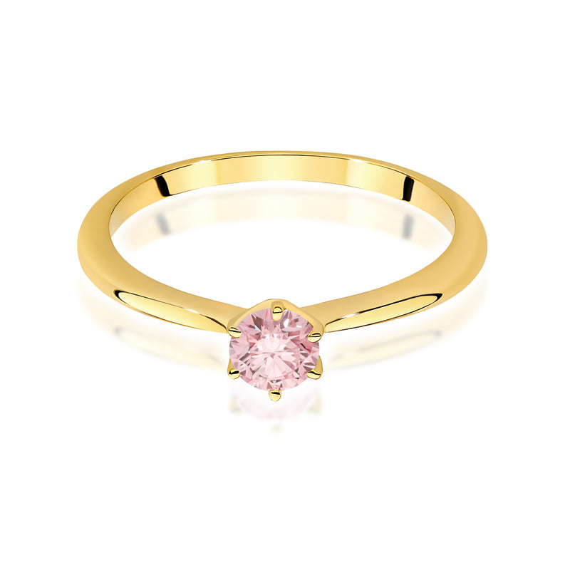 Inel Aur 9K cu Diamant de Laborator 0.50 ct, imaginea 2 din 8