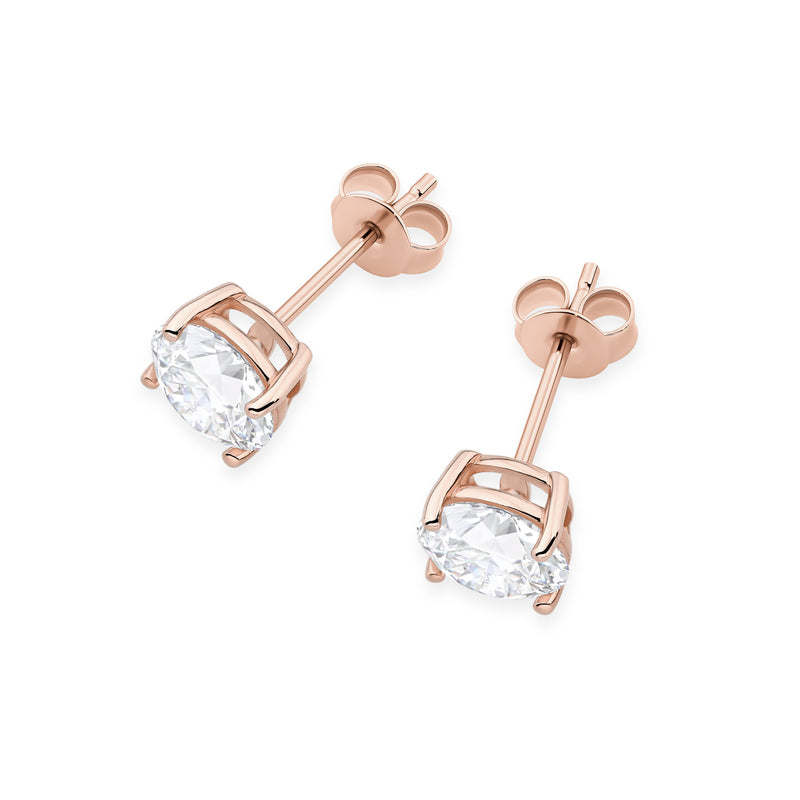 Cercei Aur 14K cu Diamant Natural 1.50 ct, imaginea 5 din 9