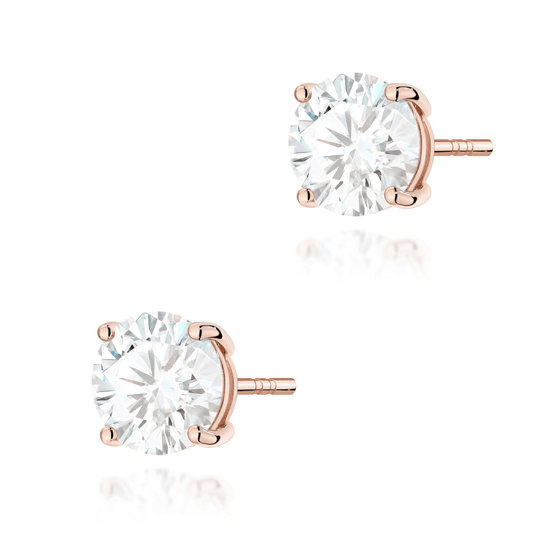 Cercei Aur 14K cu Diamant Natural 2.00 ct, imaginea 4 din 9