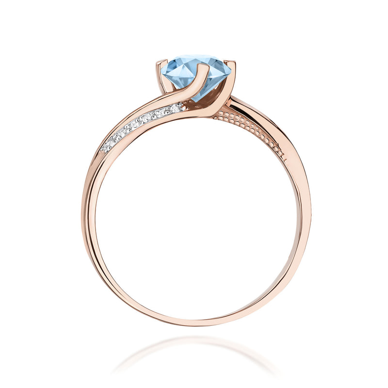 Inel Aur 14K cu Diamante de Laborator 0.55 ct, imaginea 7 din 12