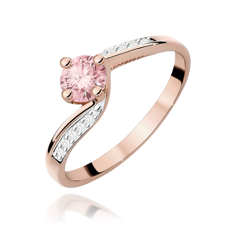 Inel Aur 14K cu Diamante de Laborator 0.55 ct, imaginea 5 din 12