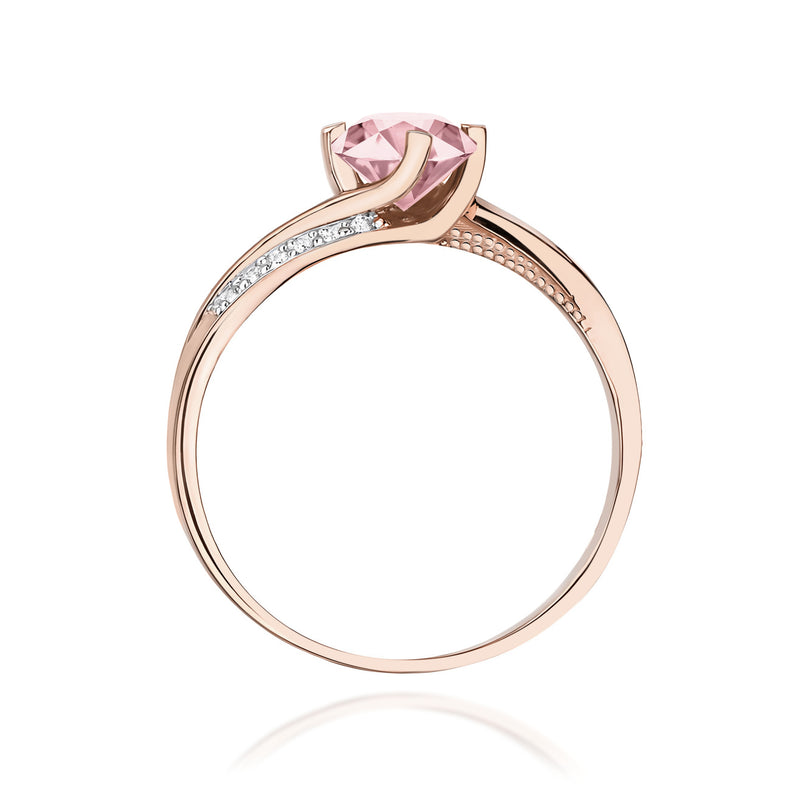 Inel Aur 14K cu Diamante de Laborator 0.55 ct, imaginea 7 din 12