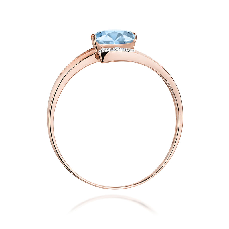 Inel Aur 14K cu Diamante de Laborator 0.55 ct, imaginea 7 din 12