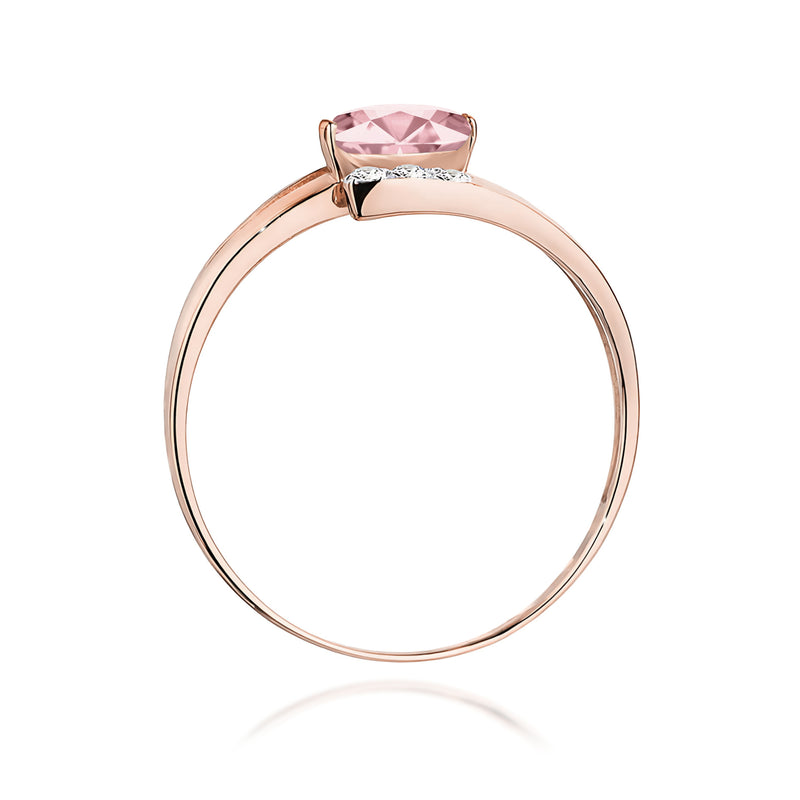 Inel Aur 14K cu Diamante de Laborator 0.55 ct, imaginea 7 din 12