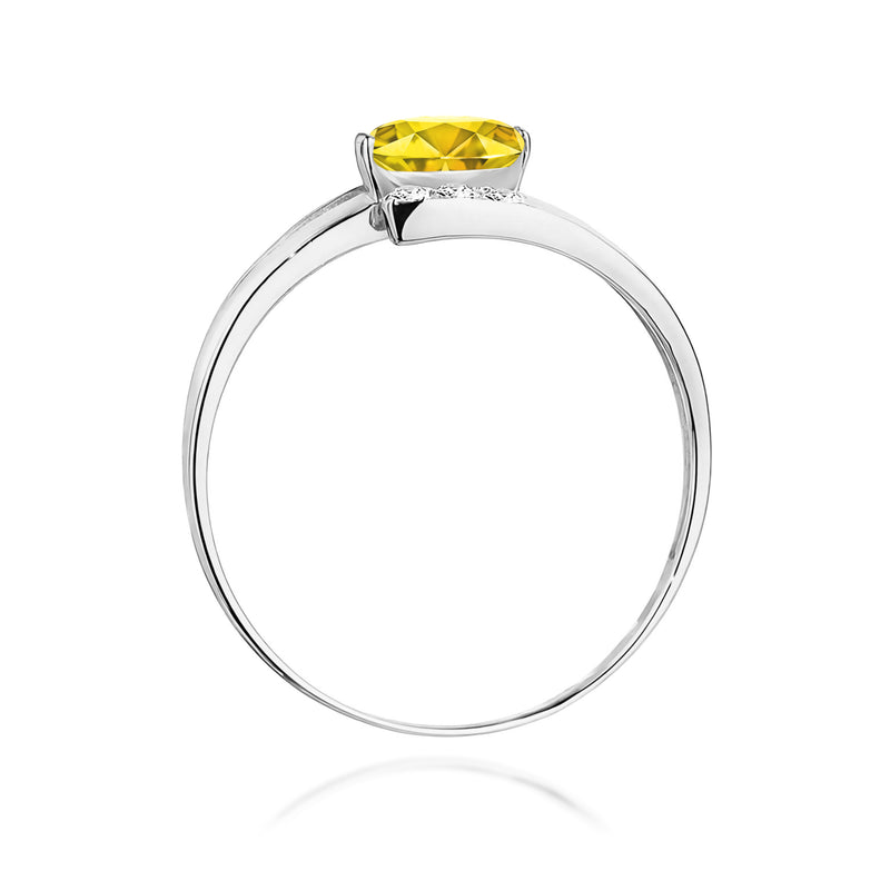 Inel Aur 14K cu Diamante de Laborator 0.55 ct, imaginea 11 din 12
