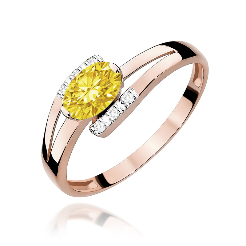 Inel Aur 14K cu Diamante de Laborator 0.55 ct, imaginea 5 din 12