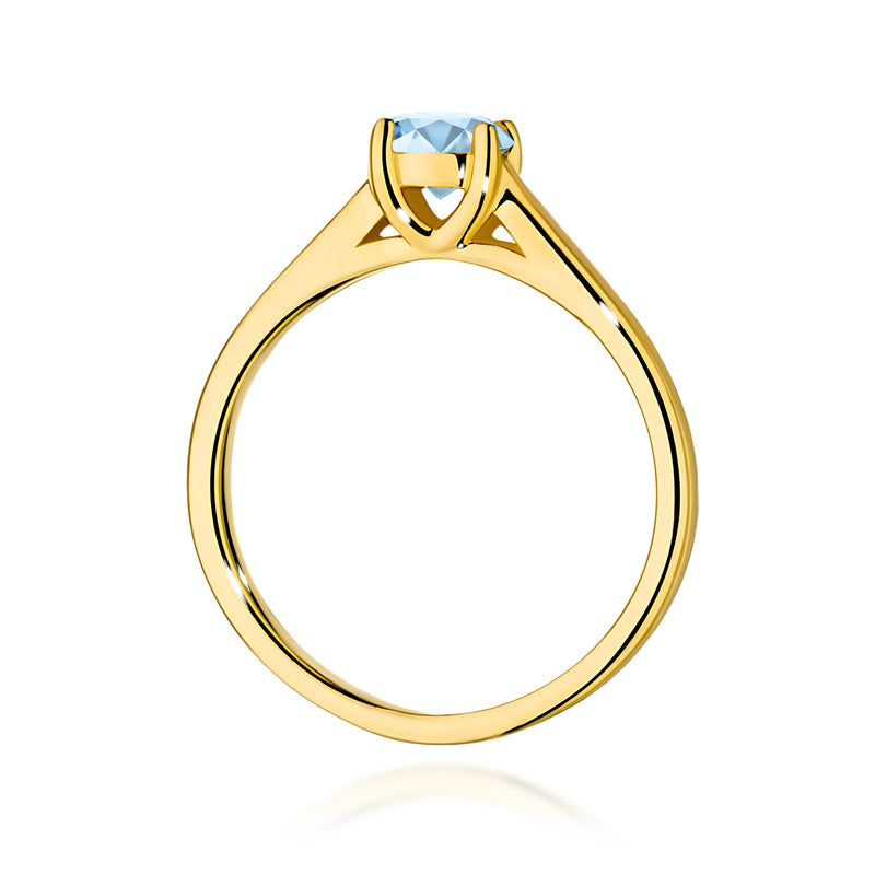 Inel Aur 14K cu Diamant de Laborator 0.50 ct, imaginea 3 din 12