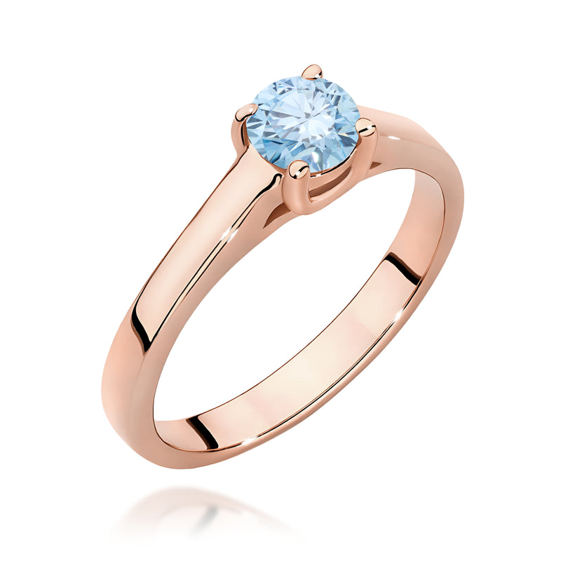 Inel Aur 14K cu Diamant de Laborator 0.50 ct, imaginea 5 din 12