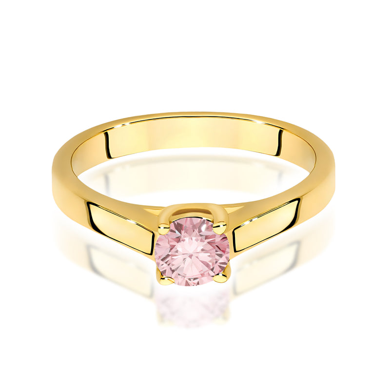 Inel Aur 14K cu Diamant de Laborator 0.50 ct, imaginea 2 din 12