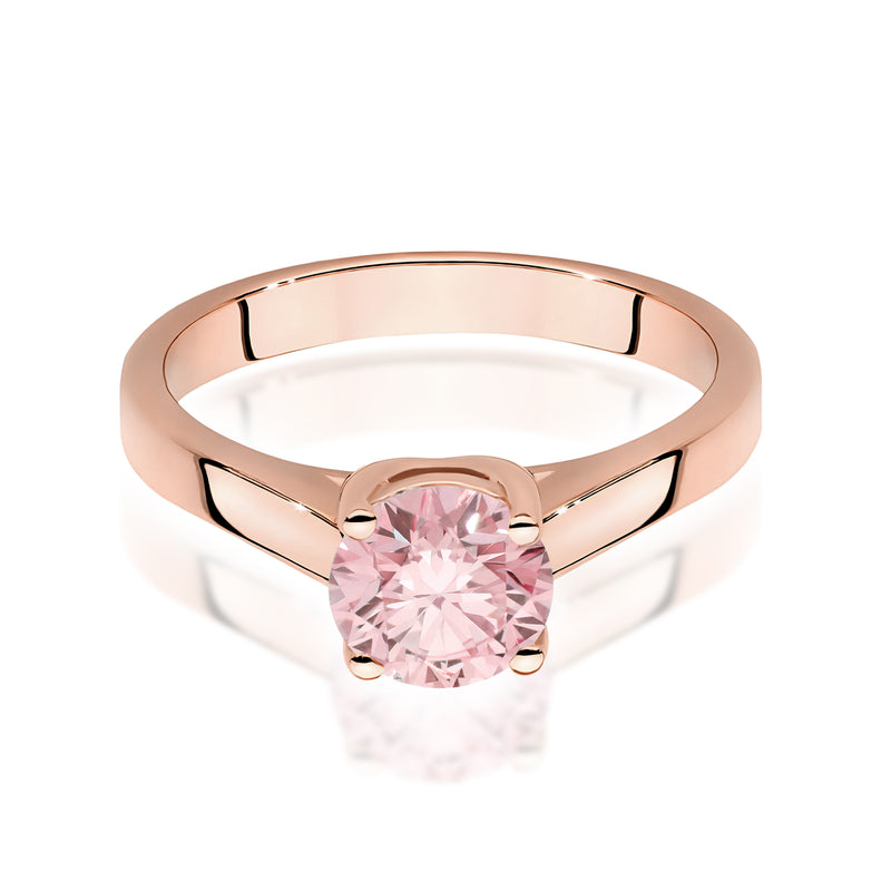 Inel Aur 14K cu Diamant de Laborator 1.00 ct, imaginea 6 din 12