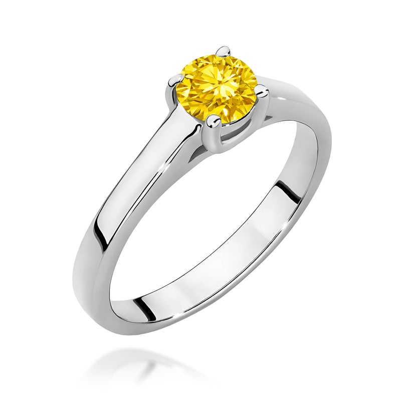 Inel Aur 14K cu Diamant de Laborator 0.50 ct, imaginea 9 din 12