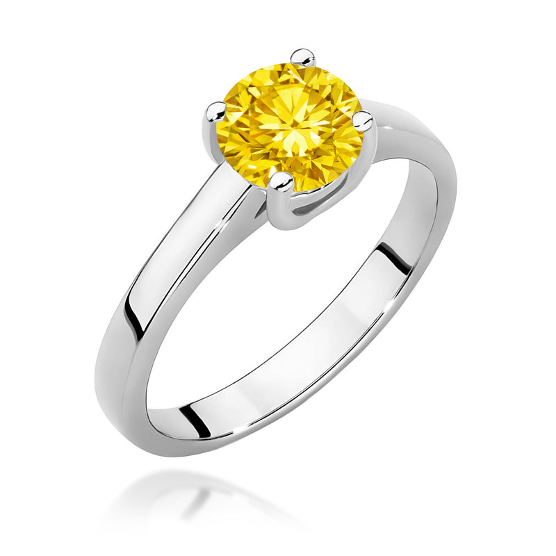 Inel Aur 14K cu Diamant de Laborator 1.00 ct, imaginea 9 din 12