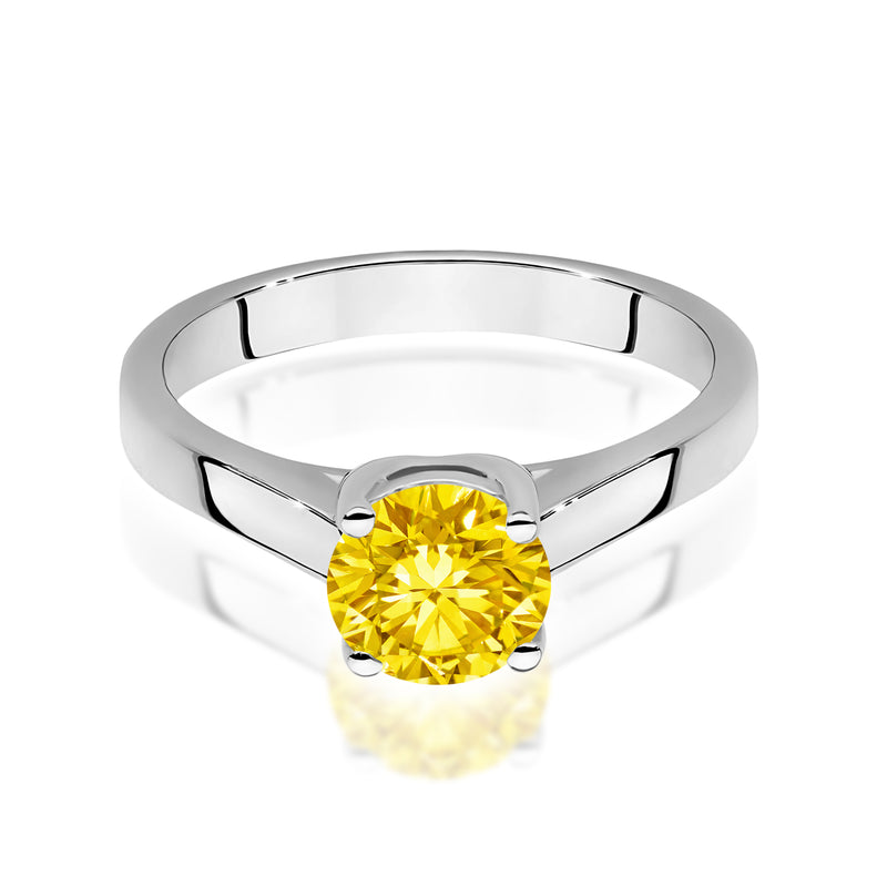 Inel Aur 14K cu Diamant de Laborator 1.00 ct, imaginea 10 din 12