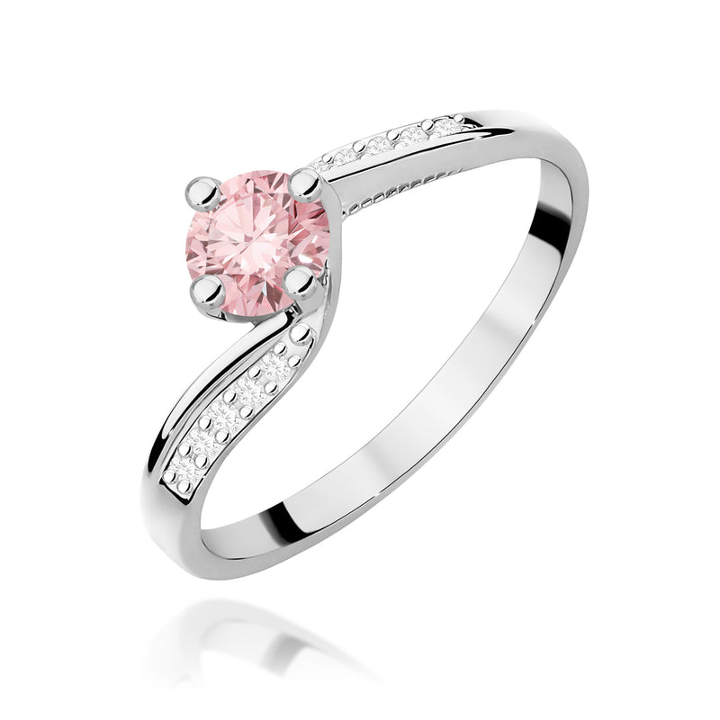 Inel Aur 9K cu Diamante de Laborator 0.55 ct, imaginea 5 din 8