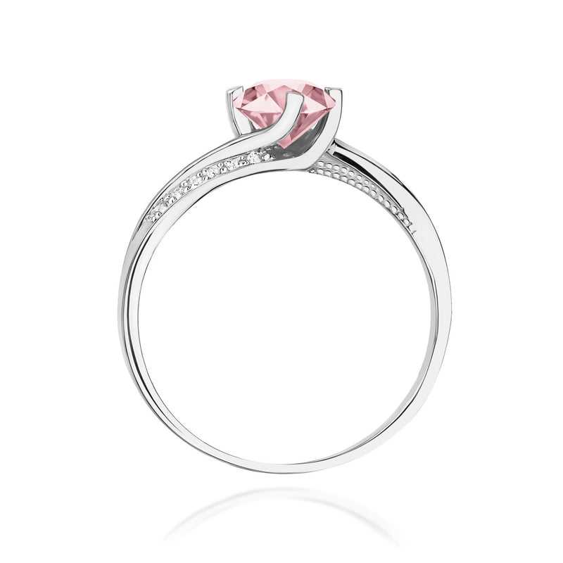 Inel Aur 9K cu Diamante de Laborator 0.55 ct, imaginea 7 din 8