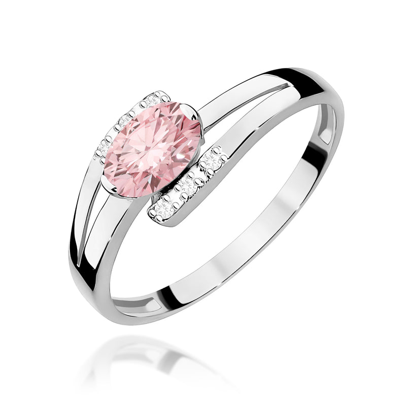 Inel Aur 9K cu Diamante de Laborator 0.55 ct, imaginea 5 din 8