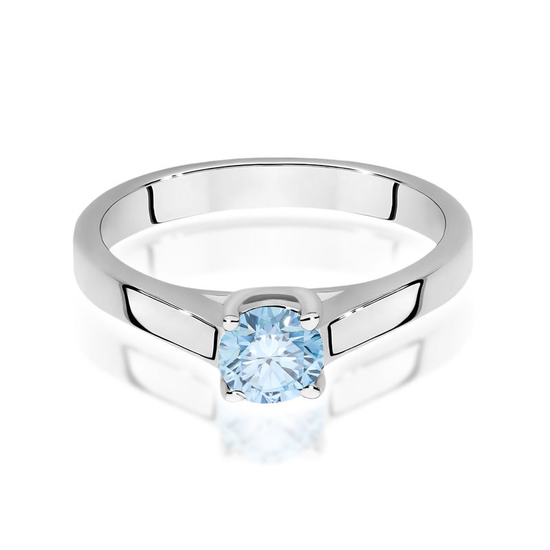 Inel Aur 9K cu Diamant de Laborator 0.50 ct, imaginea 6 din 8