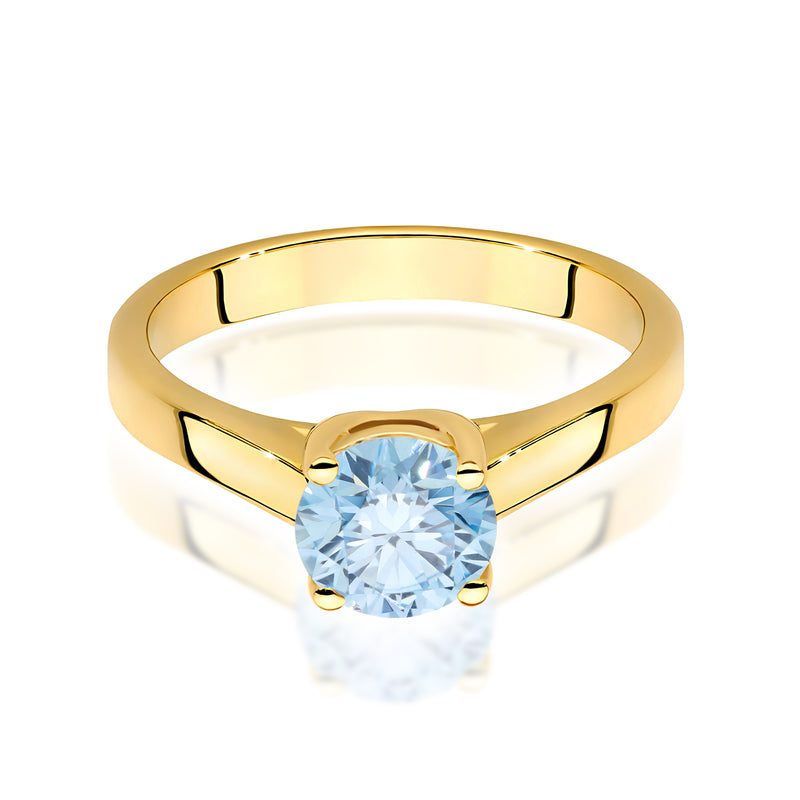 Inel Aur 9K cu Diamant de Laborator 1.00 ct, imaginea 2 din 8