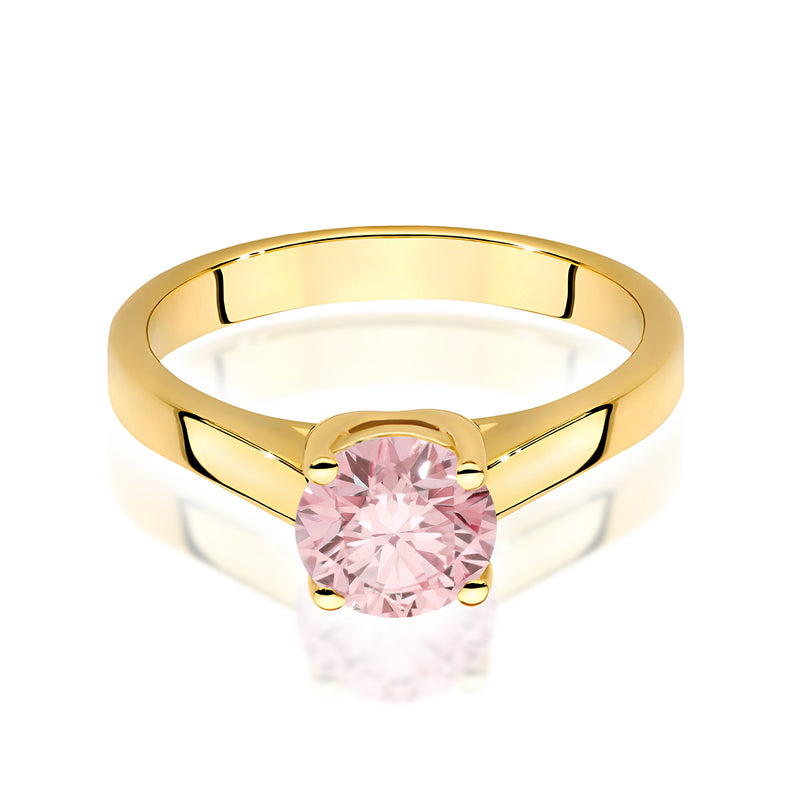 Inel Aur 9K cu Diamant de Laborator 1.00 ct, imaginea 2 din 8