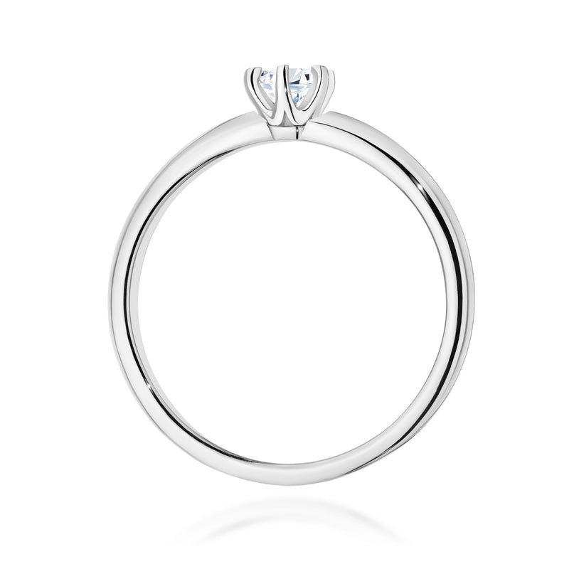 Inel Aur 14K cu Diamant de Laborator 0.25 ct, imaginea 11 din 12