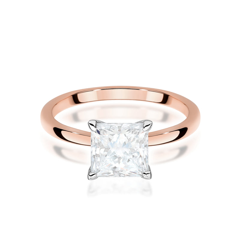 Inel Aur 14K cu Diamant de Laborator 1.50 ct, imaginea 5 din 9