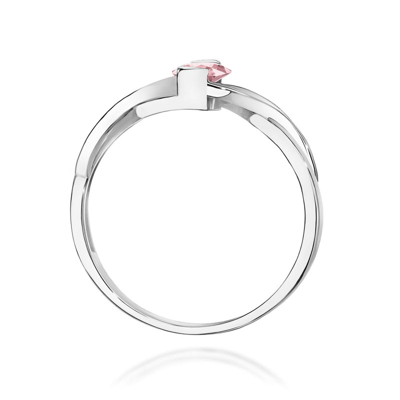 Inel Aur 14K cu Diamante Roz de Laborator 0.55 ct, imaginea 11 din 12