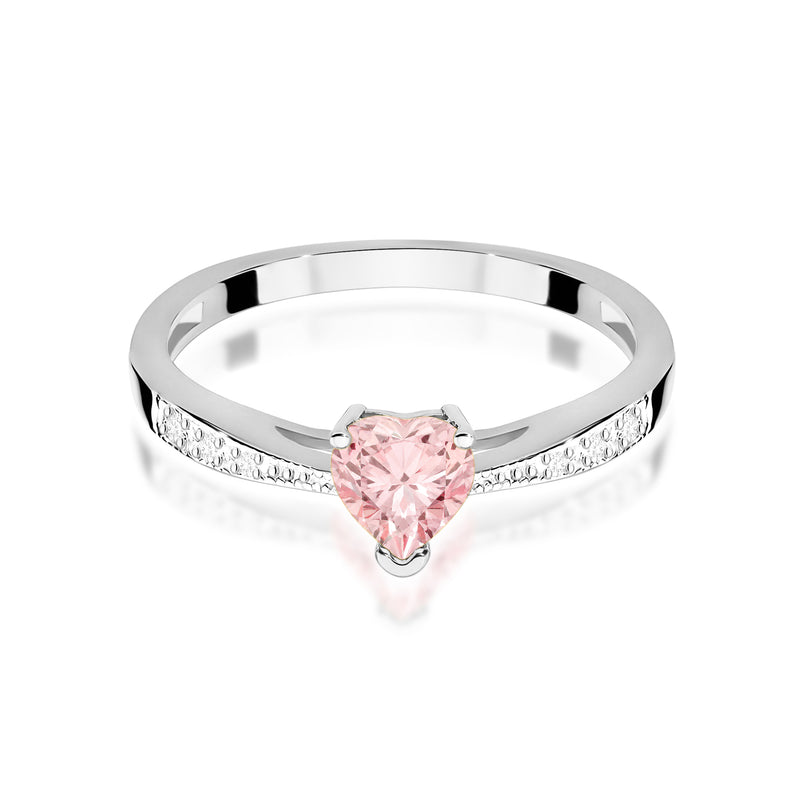 Inel Aur 14K cu Diamante Roz de Laborator 0.53 ct, imaginea 10 din 12