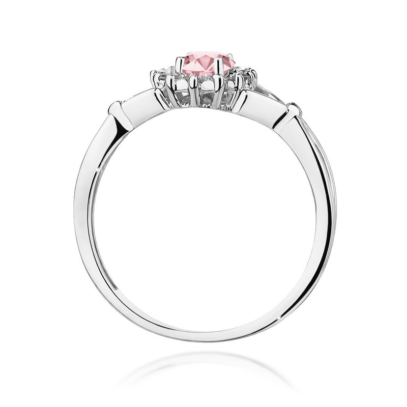 Inel Aur 14K cu Diamante Roz de Laborator 0.62 ct, imaginea 11 din 12