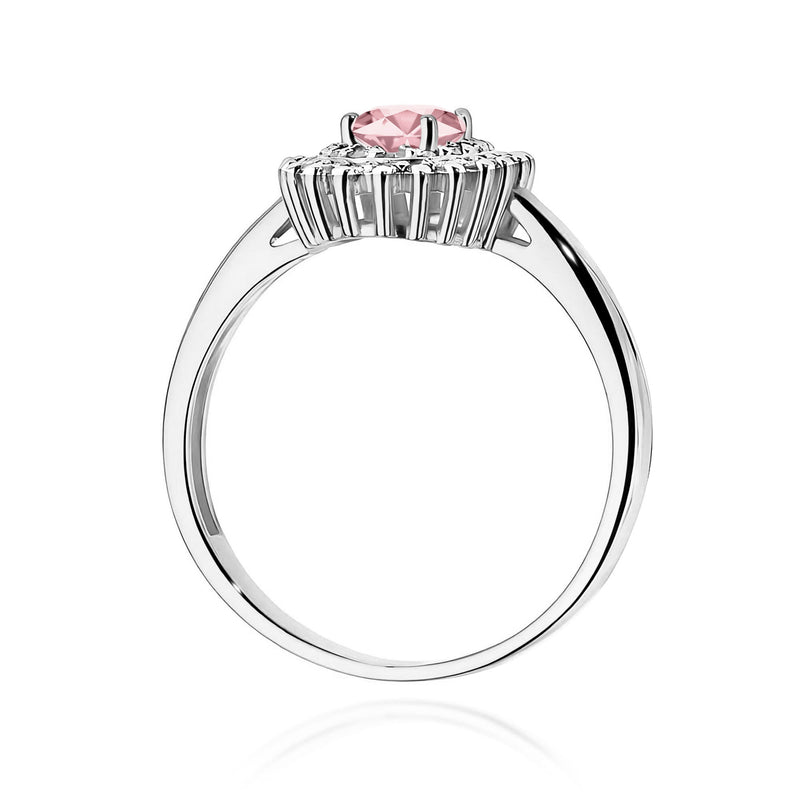Inel Aur 14K cu Diamante Roz de Laborator 0.70 ct, imaginea 11 din 12