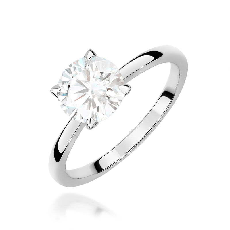 Inel Aur 14K cu Diamant Natural 1.00 ct, imaginea 7 din 9
