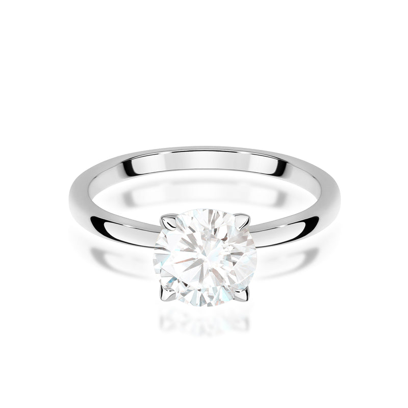 Inel Aur 14K cu Diamant Natural 1.00 ct, imaginea 8 din 9