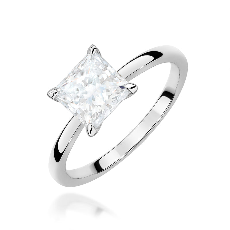 Inel Aur 14K cu Diamant Natural 1.00 ct, imaginea 7 din 9