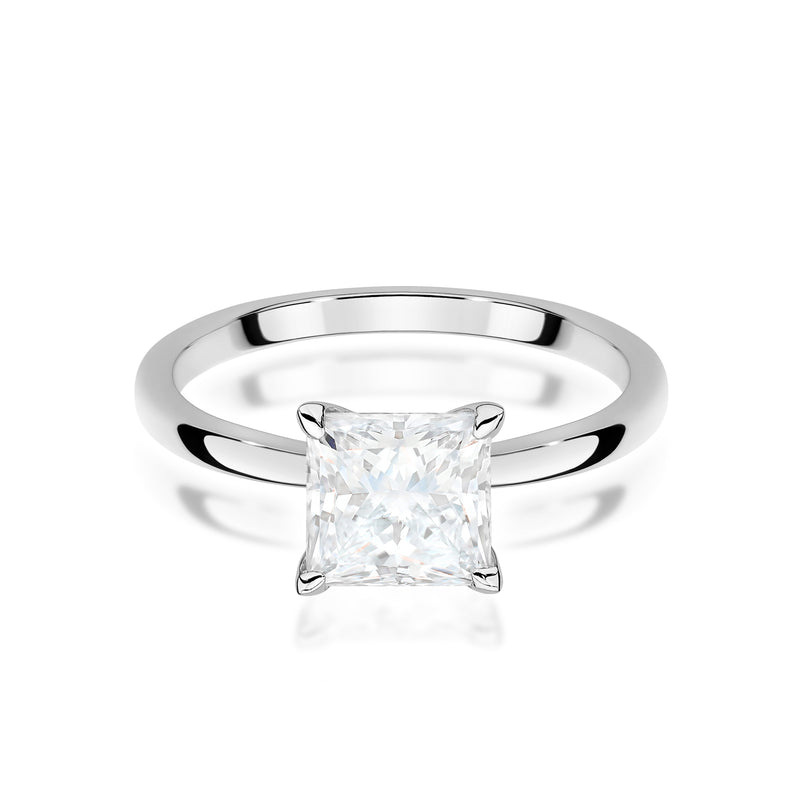 Inel Aur 14K cu Diamant Natural 1.00 ct, imaginea 8 din 9